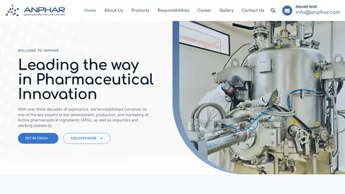 Anphar — Pharma · Corporate