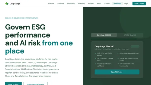 Corpstage — ESG SaaS · Singapore