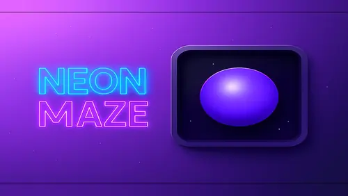 Neon Maze — Arcade game